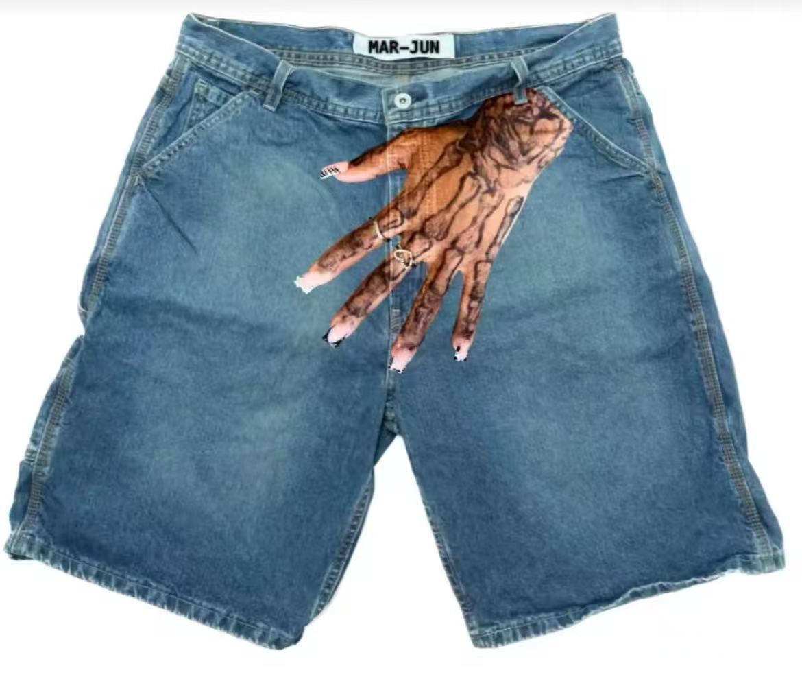 Deeptown Y2k Vintage Harajuku  - Mens Fashion Denim 评论和价格