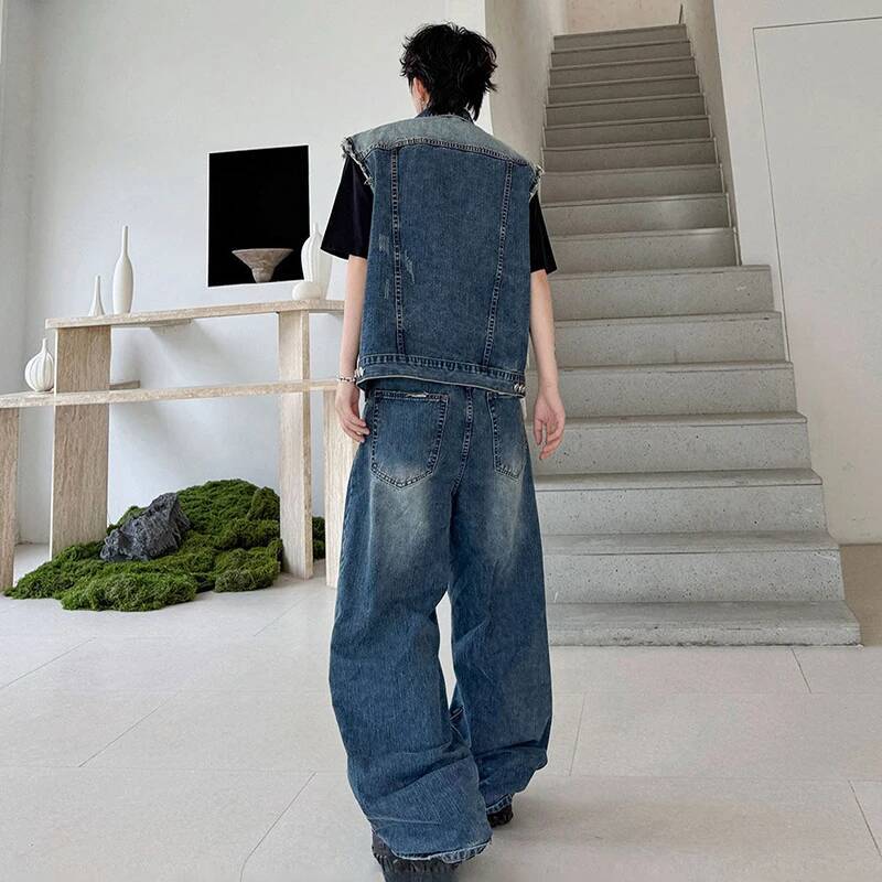 LUZHEN 2026 Summer Denim Two-p - Mens Fashion Denim 评论和价格
