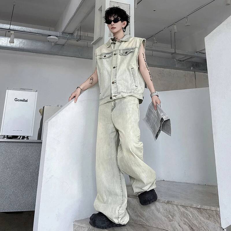 LUZHEN 2026 Summer Denim Two-p - Mens Fashion Denim 评论和价格