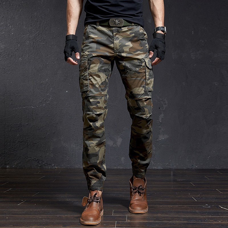 Fashion High Quality Slim Camo - Mens Fashion Camo Pants 评论和价格
