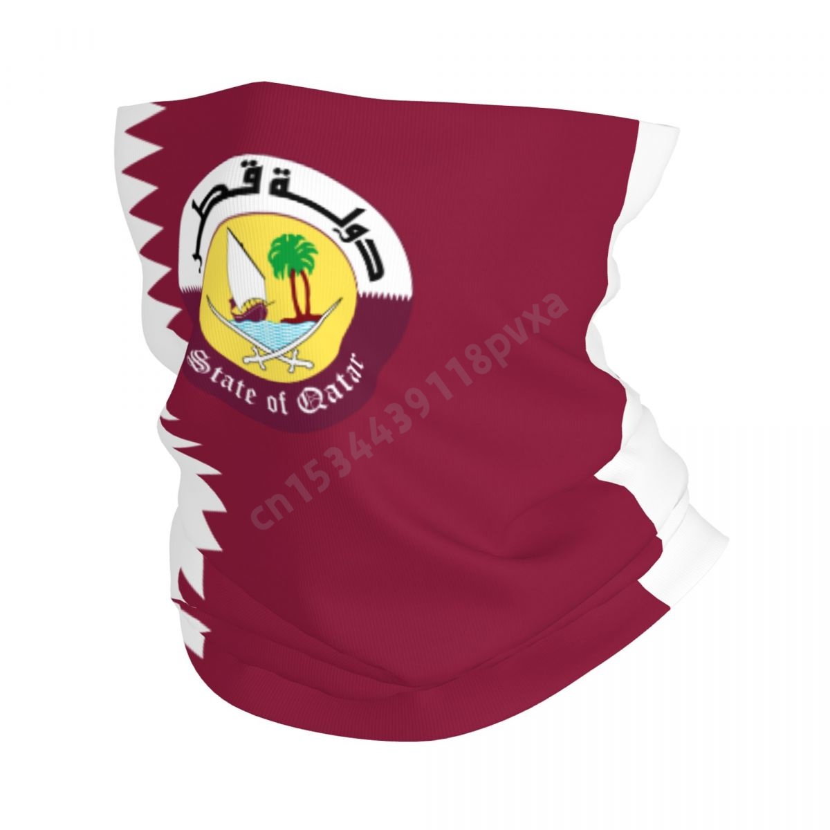 Qatar Flag Qatari National Nec - Men'S Fashion Qatar 评论和价格