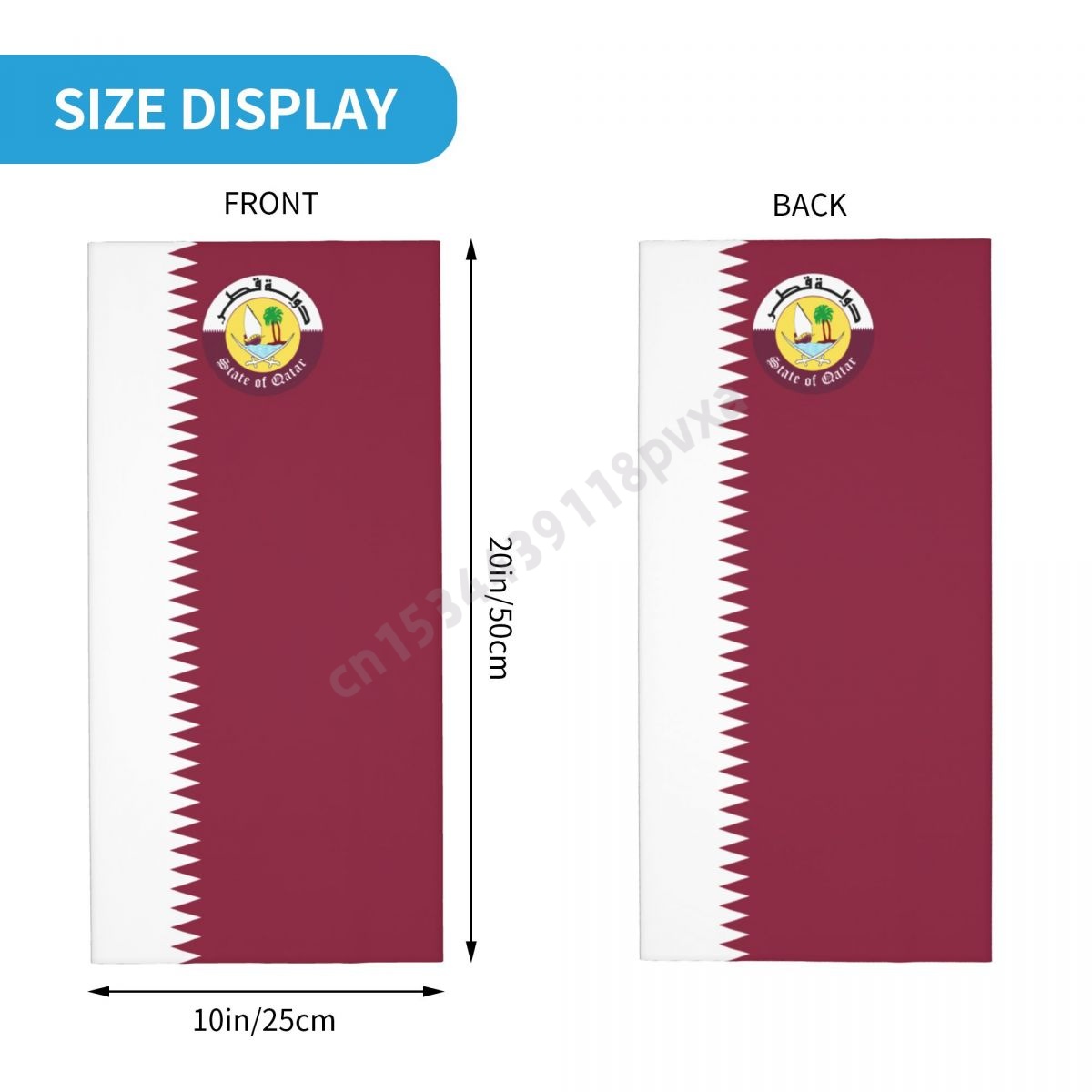 Qatar Flag Qatari National Nec - Men'S Fashion Qatar 评论和价格