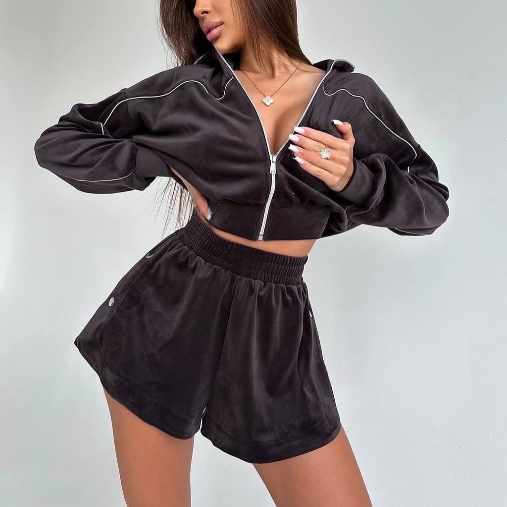 Summer Women Long Sleeved Zipp - Men'S Fashion Outfits 2026 评论和价格
