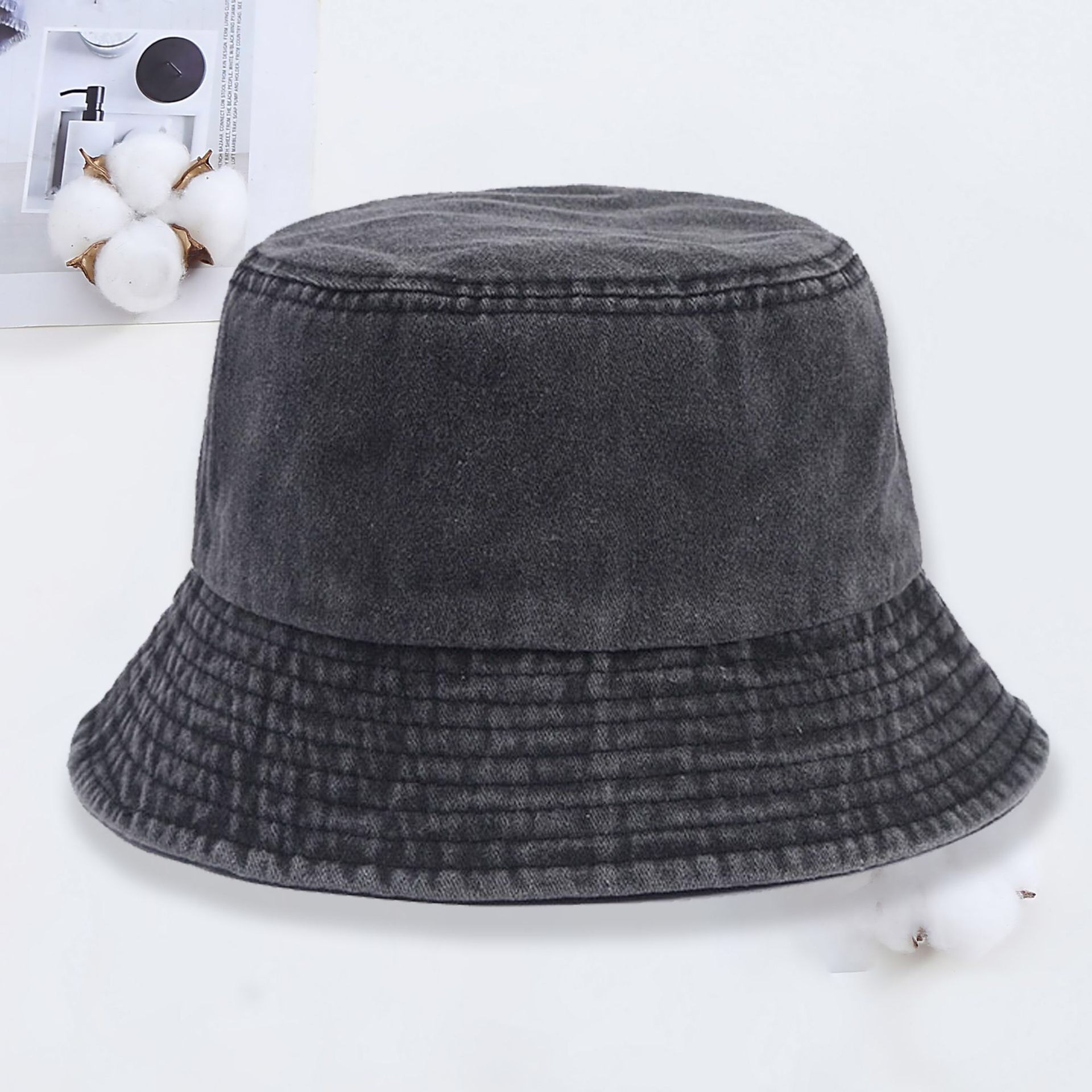 Custom logo Denim Bucket Hat F - Mens Fashion Denim 评论和价格