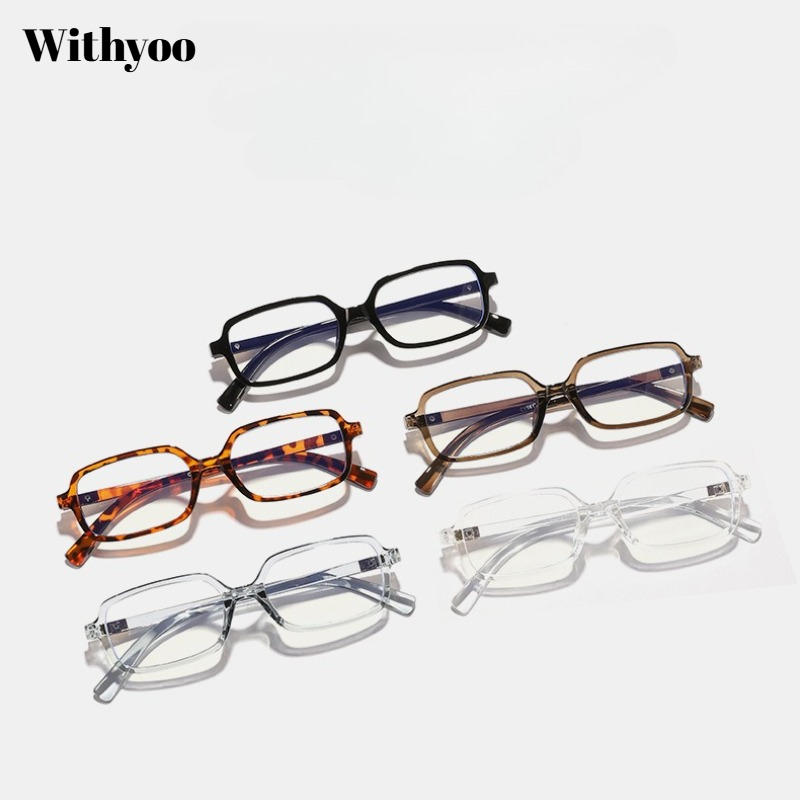 Withyoo | Small Square Framed  - Men'S Fashion Non Prescription Glasses 评论和价格