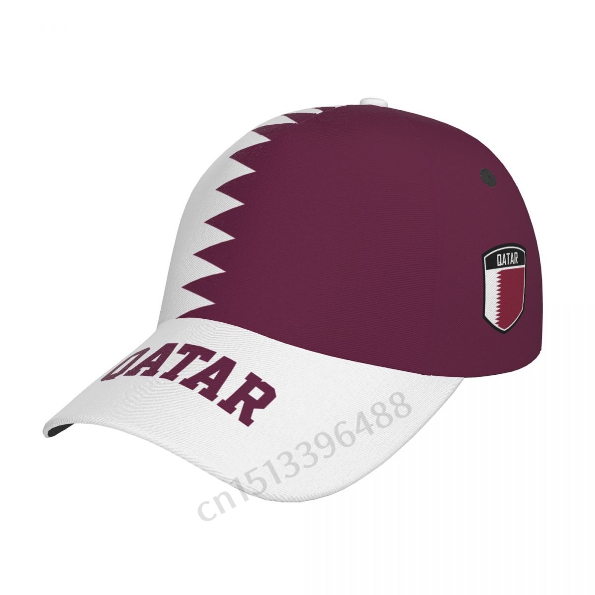 2025 Qatar Flag 3D Soccer Hats - Men'S Fashion Qatar 评论和价格