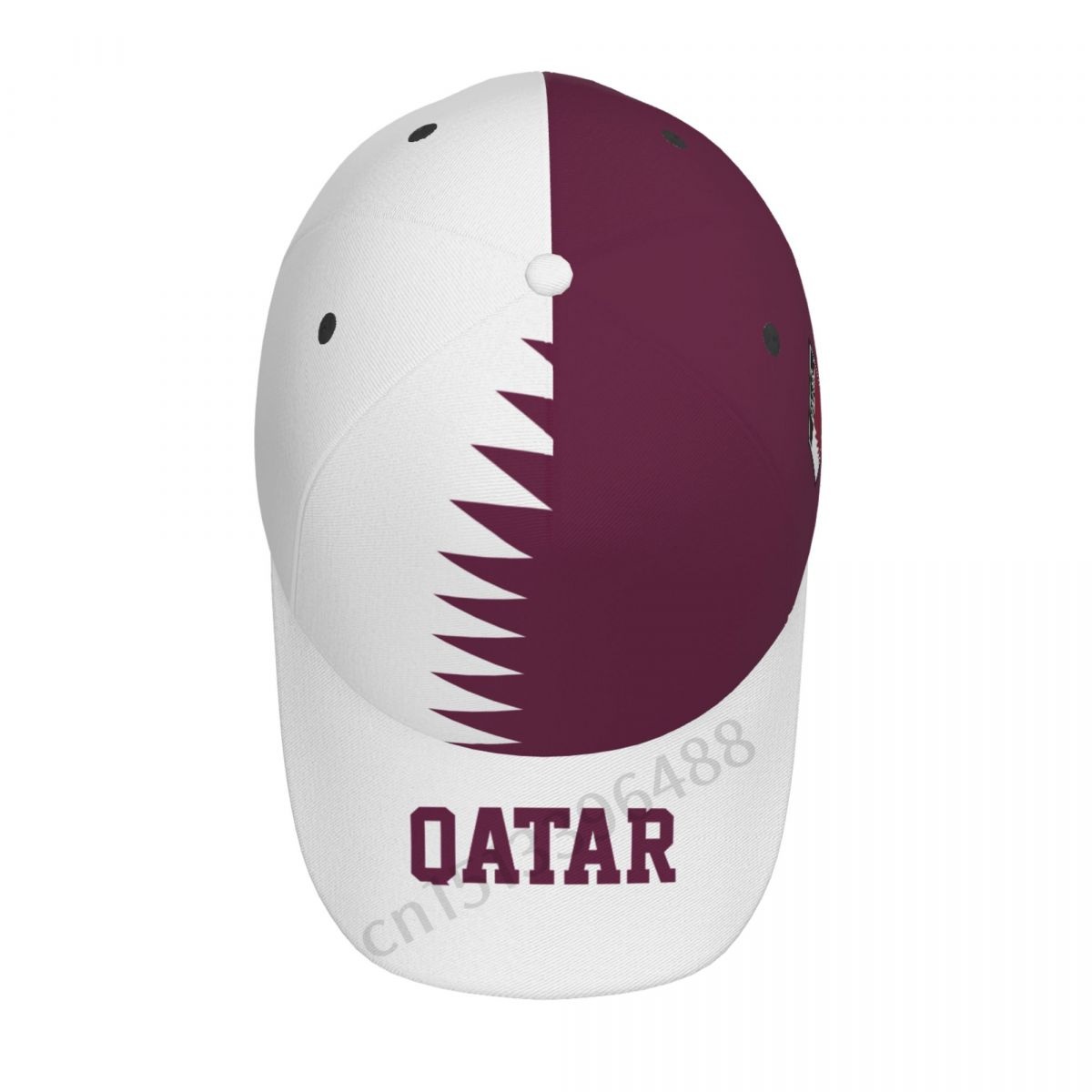 2025 Qatar Flag 3D Soccer Hats - Men'S Fashion Qatar 评论和价格