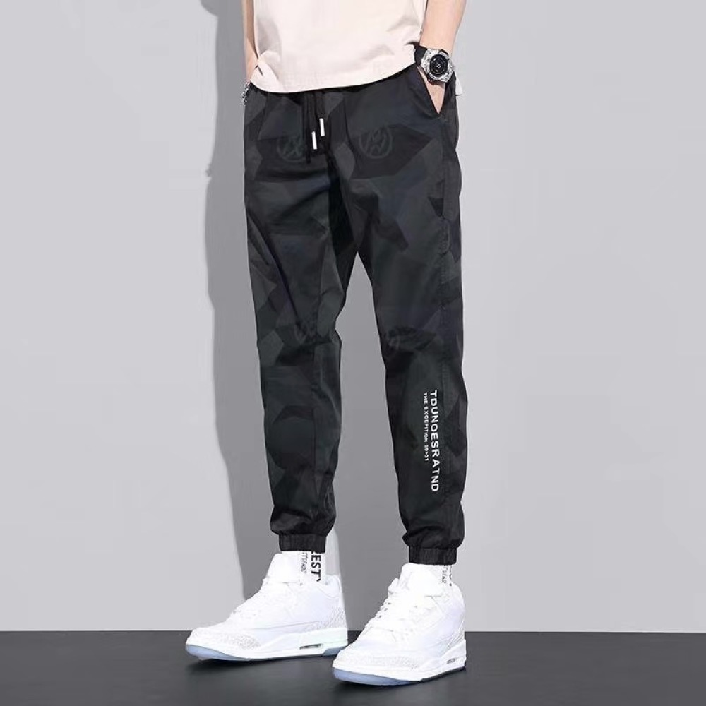 Mens Camo Joggers Summer Thin  - Mens Fashion Camo Pants 评论和价格