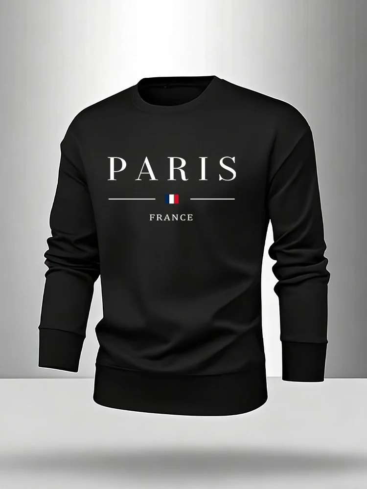Paris Print Men's Set Pullover - Paris Men'S Fashion 评论和价格