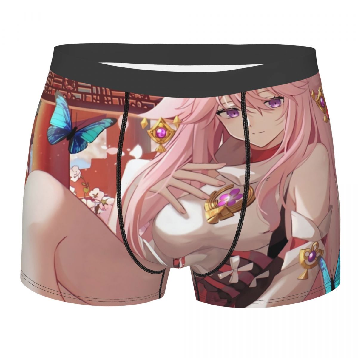 Genshin Impact Yae Miko Boxer  - Men'S Fashion Underwear 评论和价格