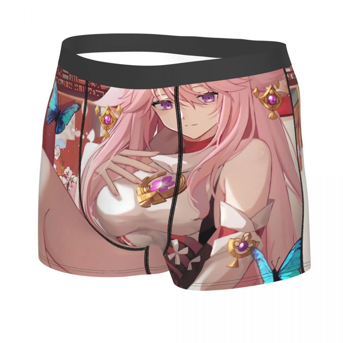 Genshin Impact Yae Miko Boxer  - Men'S Fashion Underwear 评论和价格