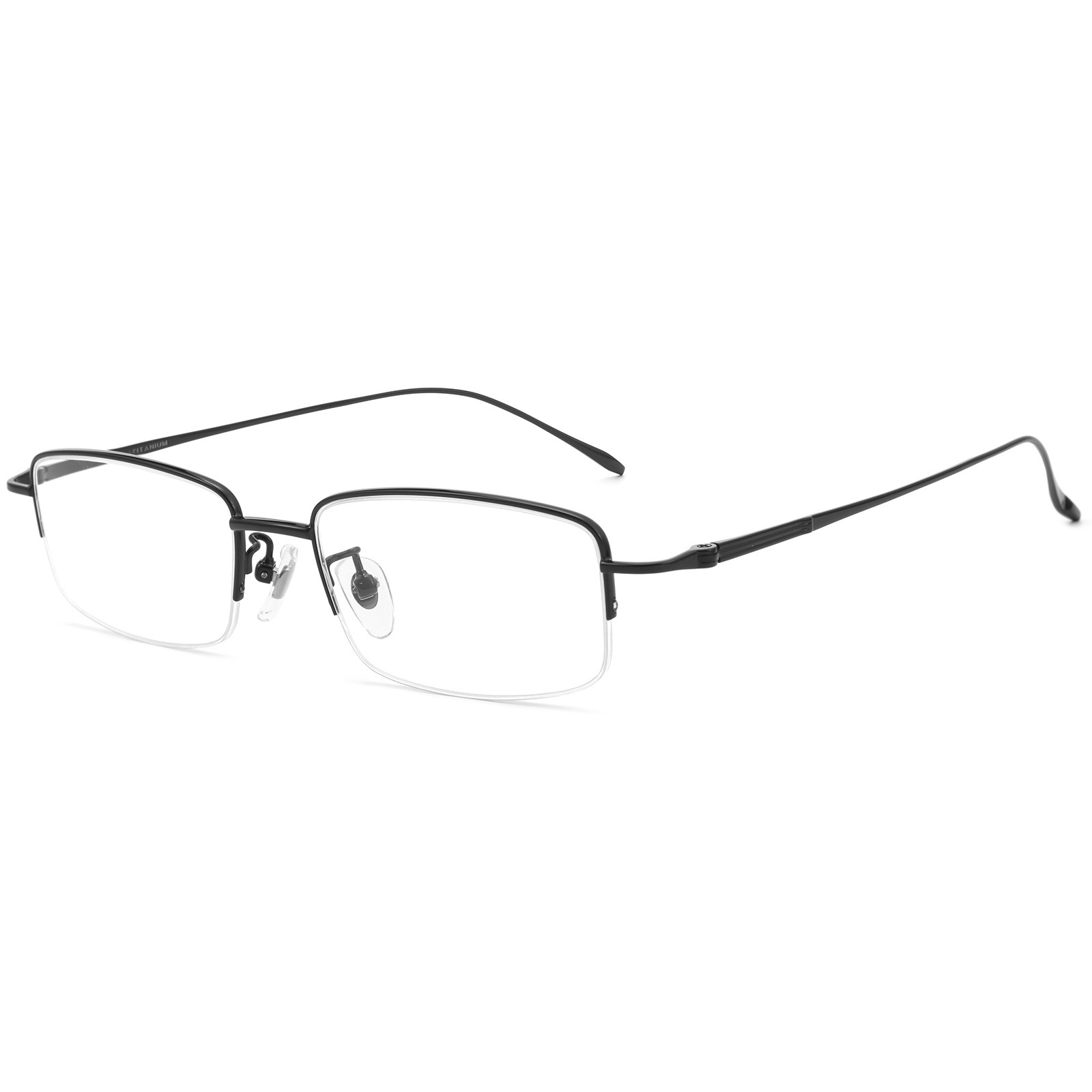 Fashionable Business Pure Tita - Men'S Fashion Non Prescription Glasses 评论和价格