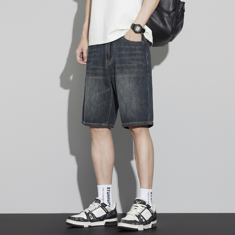 Men's Vintage Denim Shorts Sum - Men'S Fashion Jeans 评论和价格