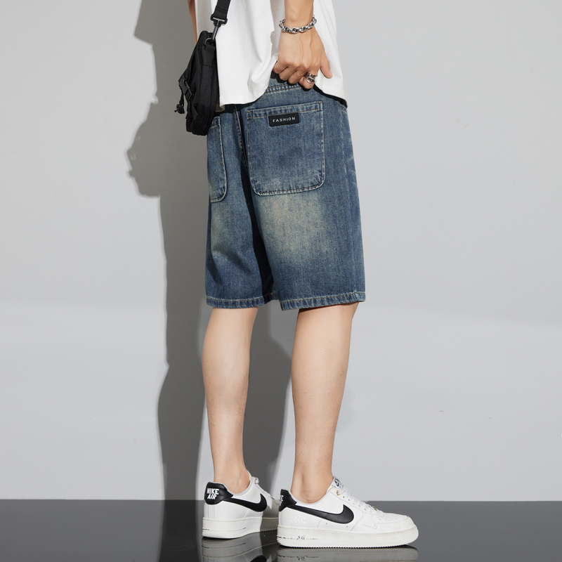 Men's Vintage Denim Shorts Sum - Men'S Fashion Jeans 评论和价格