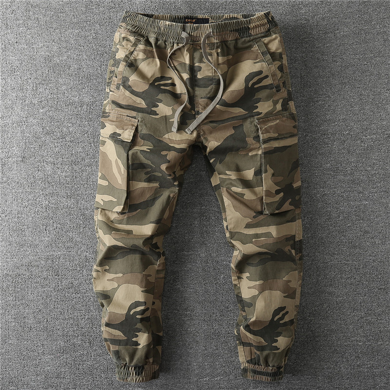 Vintage Camo Multi Pocket Carg - Mens Fashion Camo Pants 评论和价格