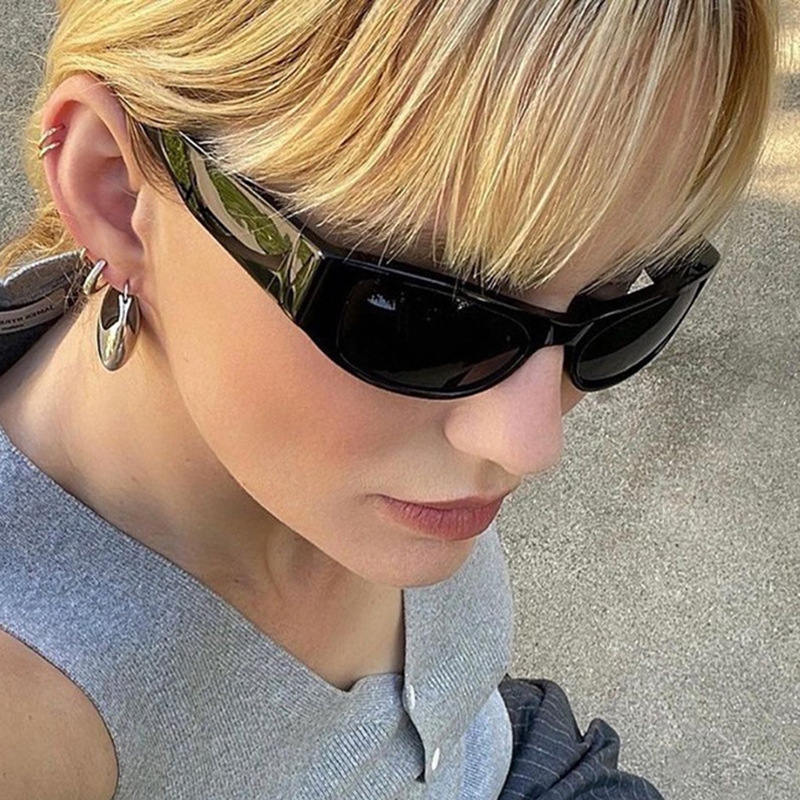 Small Frame Y2K Sunglasses New - Men'S Fashion Y2K 评论和价格