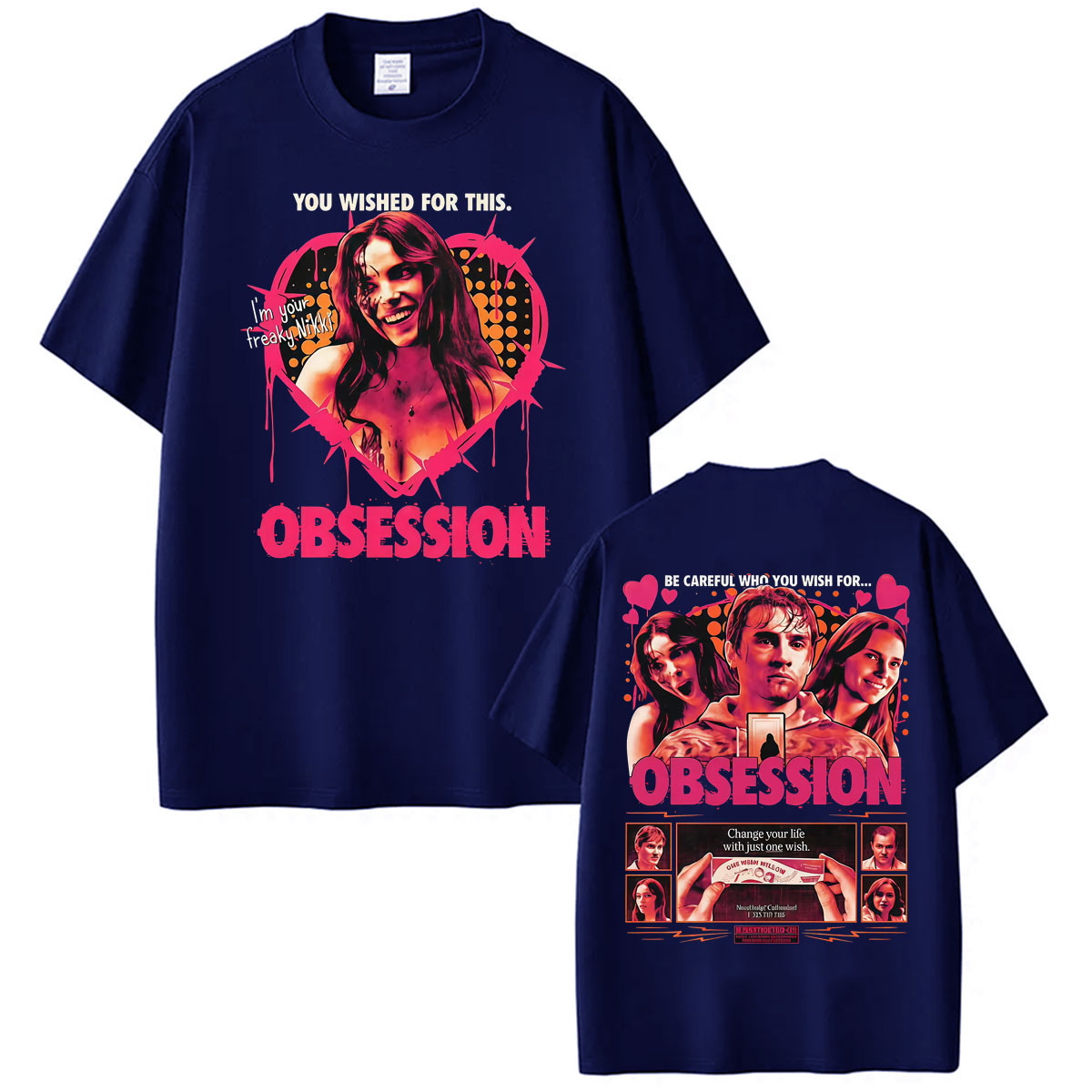 One Wish Willow Obsession Horr - Men'S Fashion Pink Shirt 评论和价格