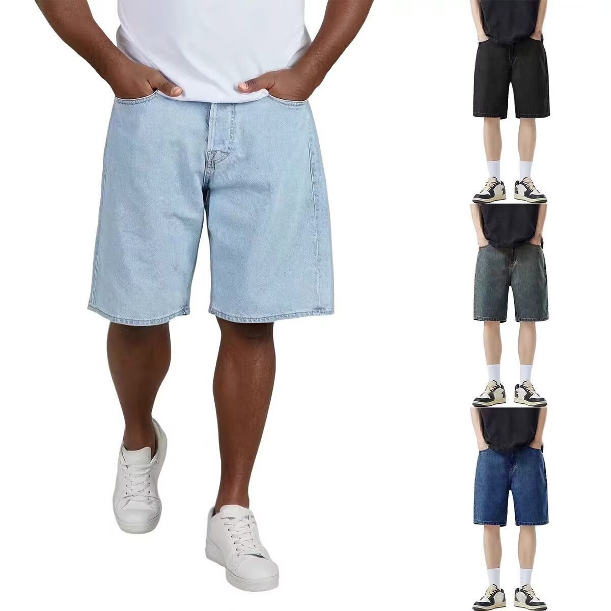 2026 New Korean Style Vintage  - Men'S Fashion Jeans 评论和价格
