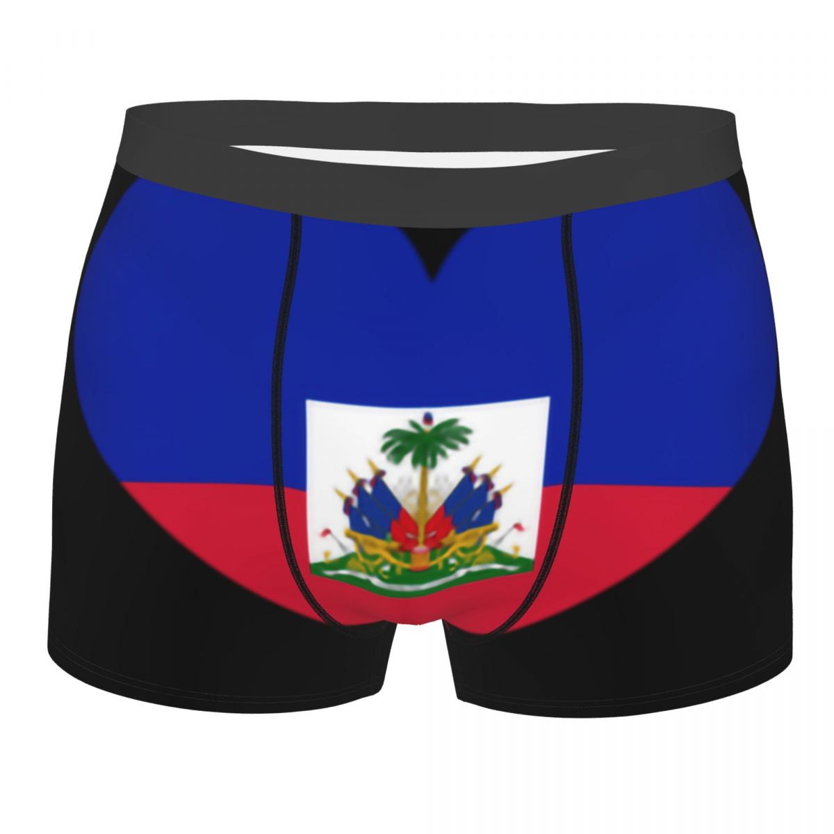 Fashion Flag Of Haiti Boxers S - Men'S Fashion Underwear 评论和价格