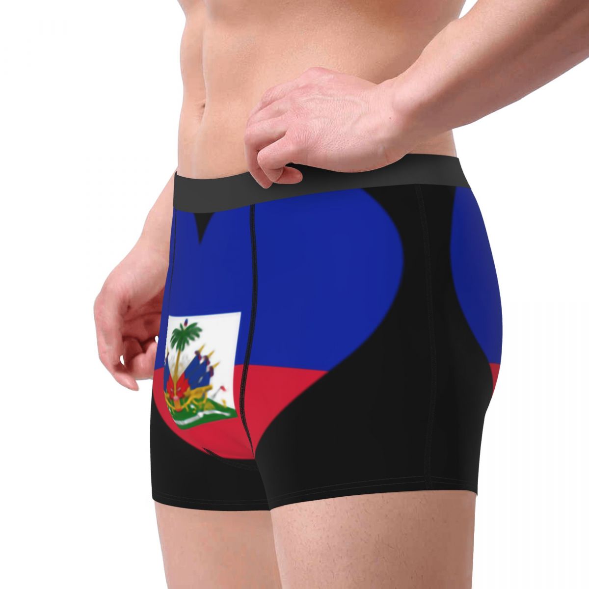 Fashion Flag Of Haiti Boxers S - Men'S Fashion Underwear 评论和价格