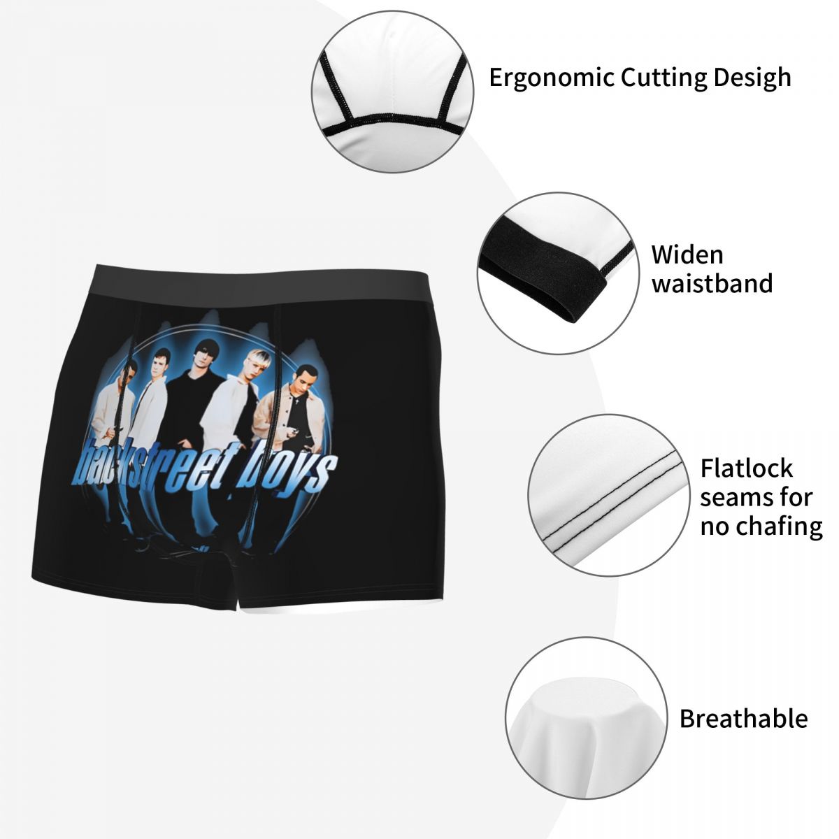Fashion Backstreets Pop Music  - Men'S Fashion Underwear 评论和价格