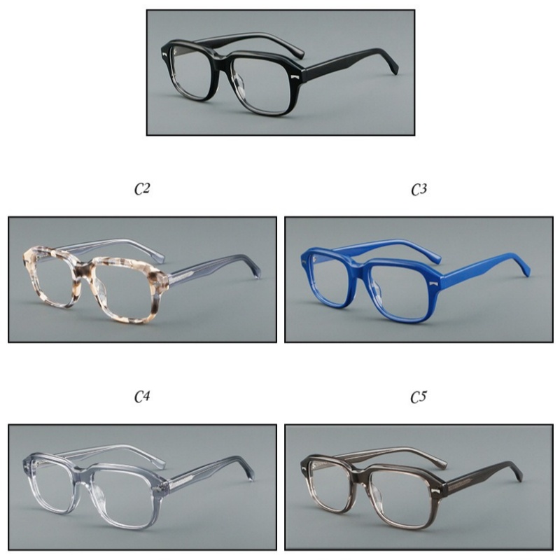 Acetate Optical Glasses Frame  - Men'S Fashion Non Prescription Glasses 评论和价格