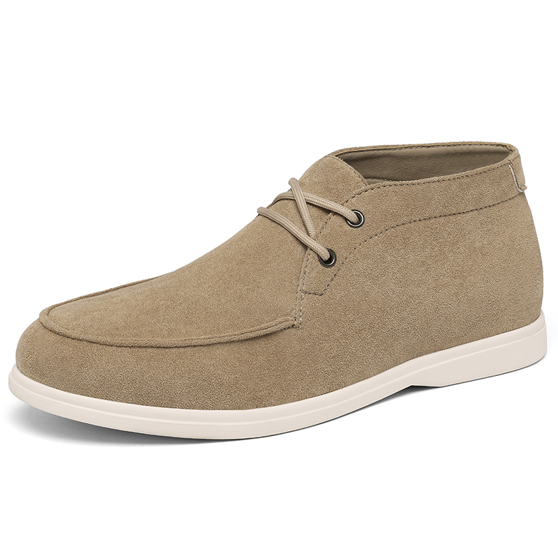 Classic British Style Suede Le - Fashion Men'S Boots 评论和价格