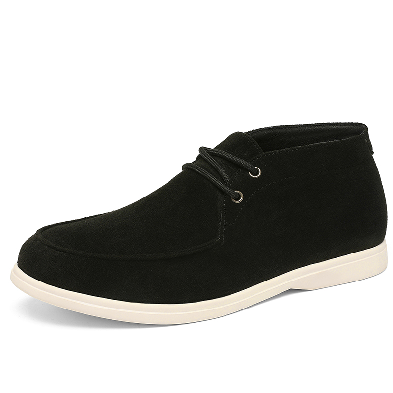Classic British Style Suede Le - Fashion Men'S Boots 评论和价格