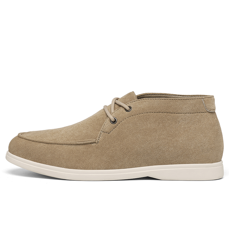 Classic British Style Suede Le - Fashion Men'S Boots 评论和价格