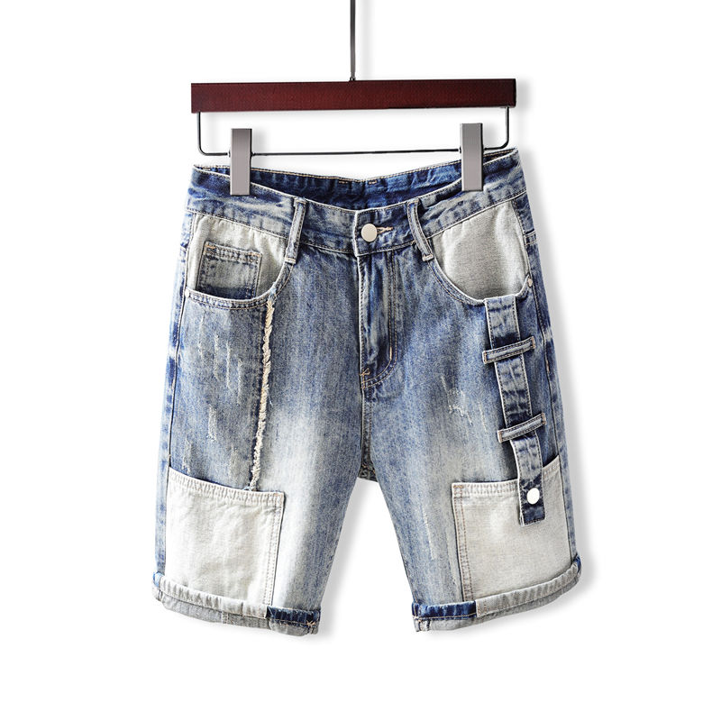 Men's Short Jeans Pants with P - Mens Fashion Denim 评论和价格