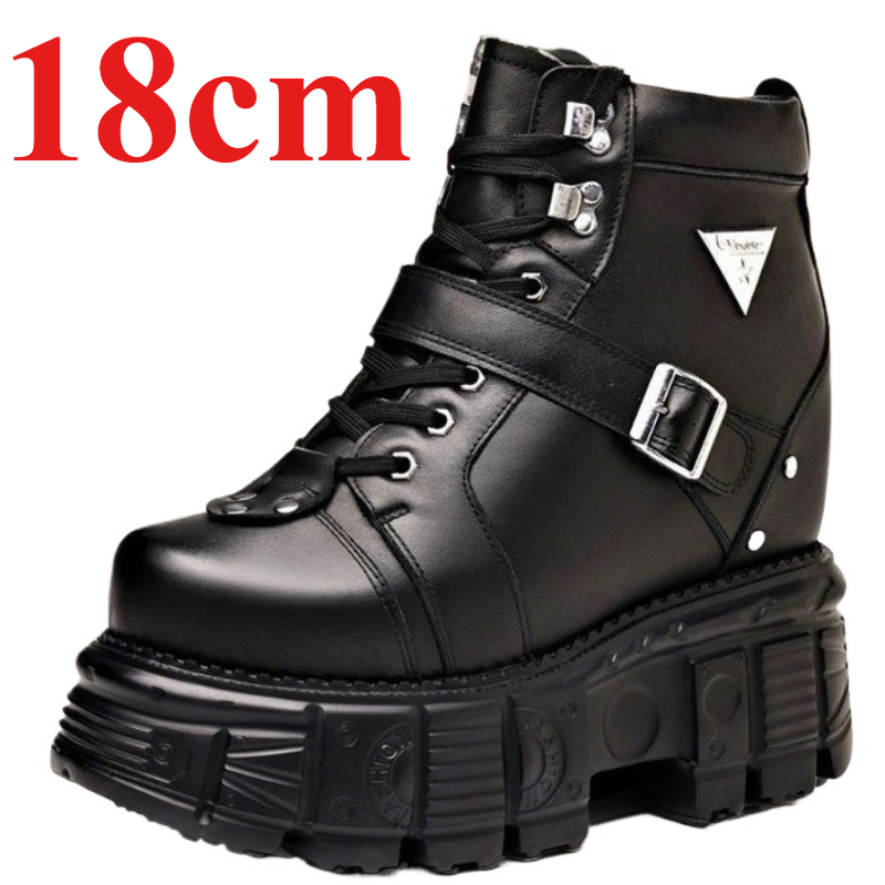 Genuine Leather Motorcycle Boo - Fashion Men'S Boots 评论和价格