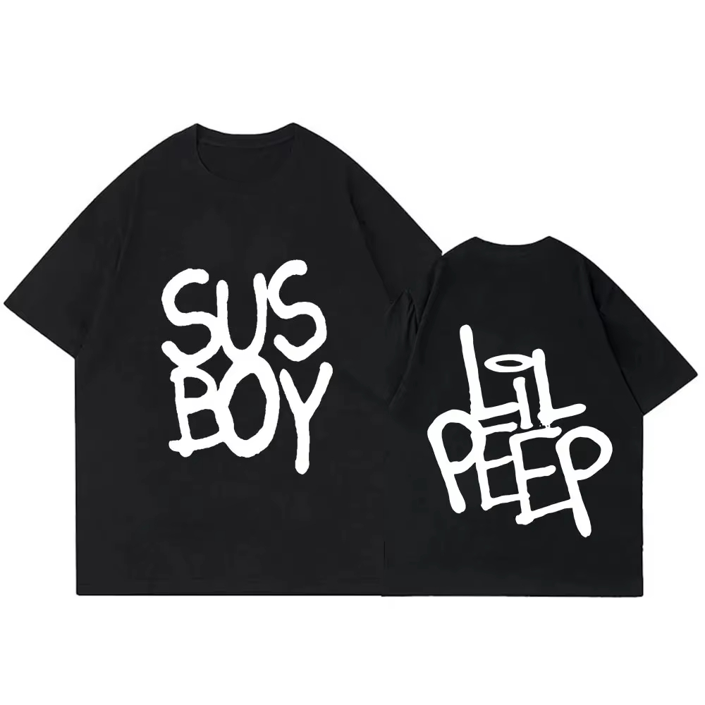 Hot Rapper Lil Peep Sus Boy Pi - Men'S Fashion Pink Shirt 评论和价格