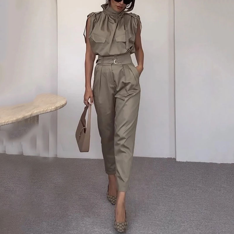 Summer Women Turtleneck Patchw - Men'S Fashion Outfits 2026 评论和价格