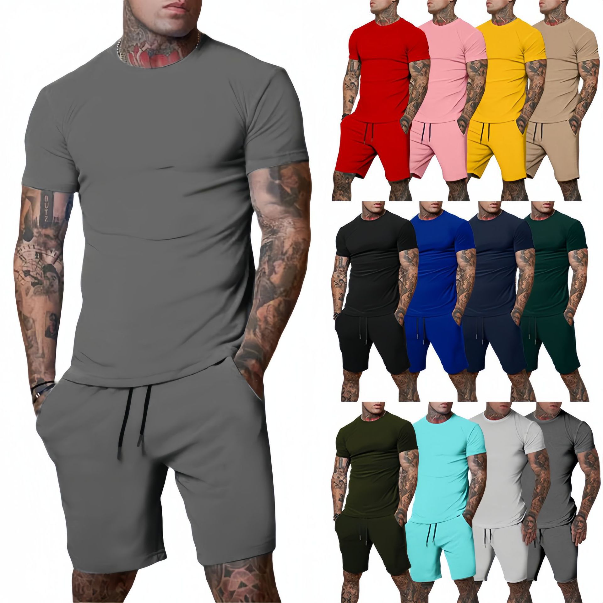 Fashionable and Casual Summer  - Mens Fashion Workwear 评论和价格