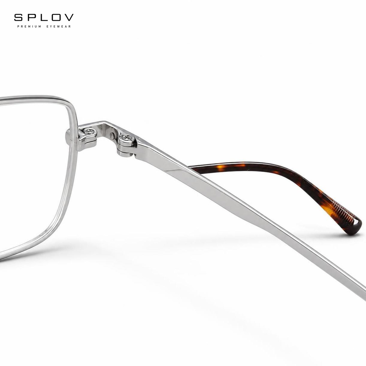 Stylish Light Small Square Met - Men'S Fashion Non Prescription Glasses 评论和价格