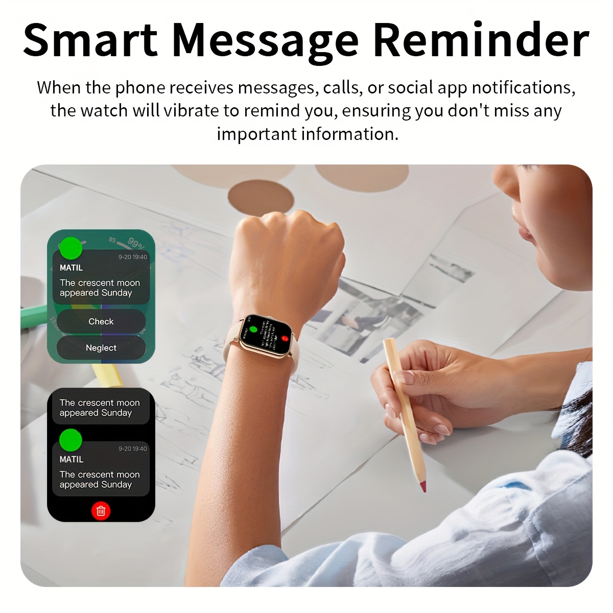 1.83-Inch Smart Watch for Men  - Men'S Fashion App 评论和价格