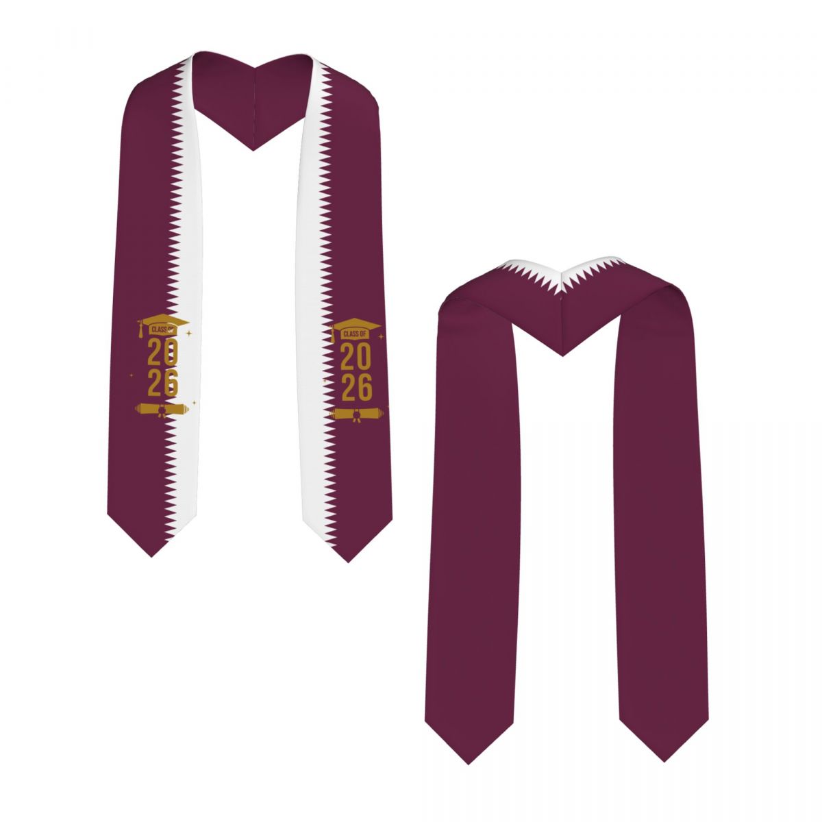 Class Of 2026 Qatar Flag Gradu - Men'S Fashion Qatar 评论和价格