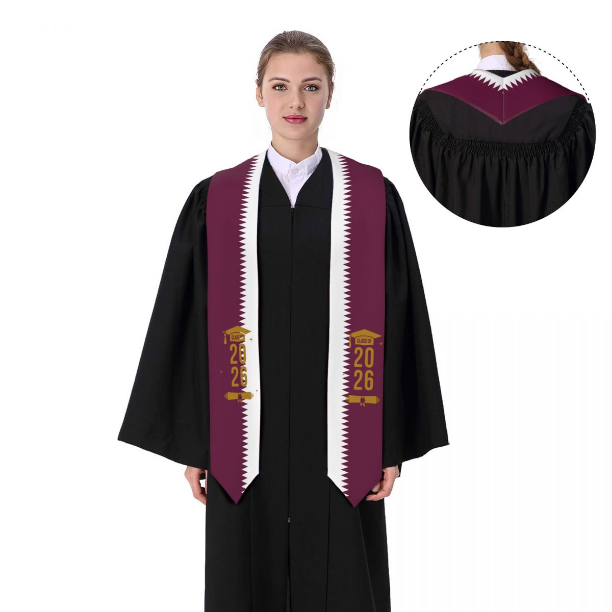 Class Of 2026 Qatar Flag Gradu - Men'S Fashion Qatar 评论和价格
