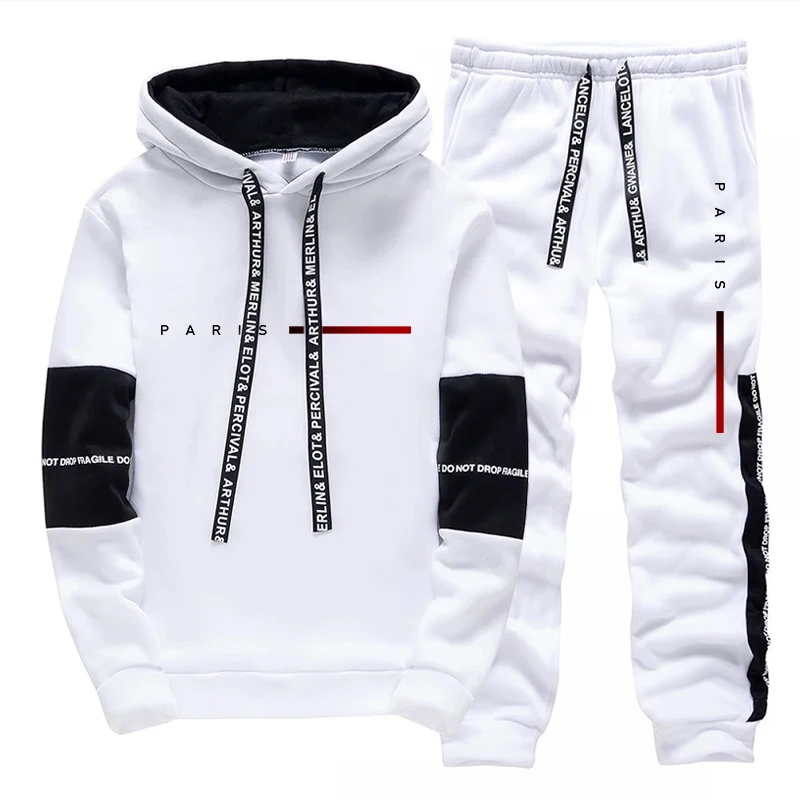 Men's Set Paris Fashion Hoodie - Paris Men'S Fashion 评论和价格
