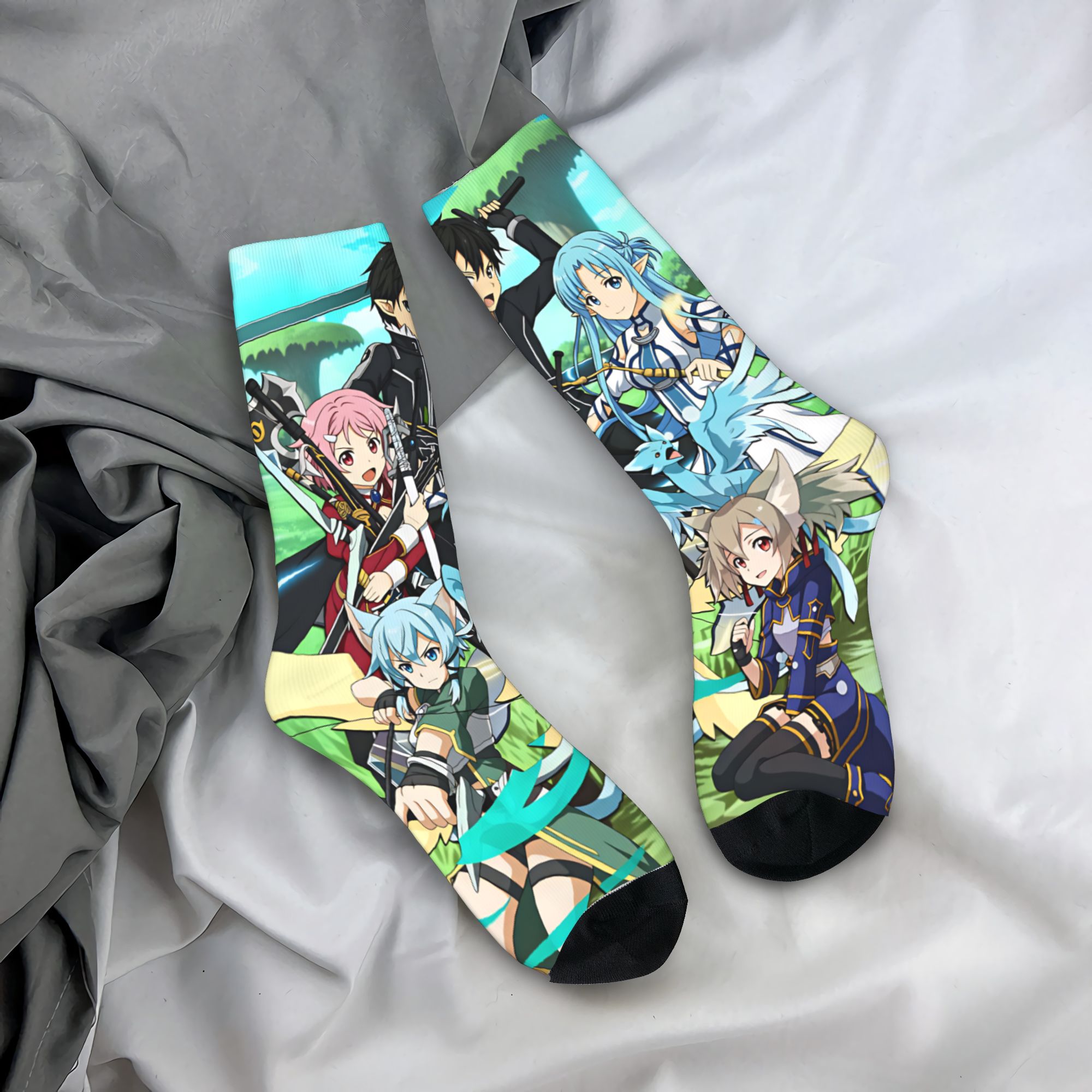 Sword Art Online Socks  Fashio - Men'S Fashion Online 评论和价格