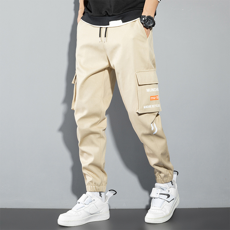 Orange Cargo Pants Men Hip Hop - Mens Fashion Camo Pants 评论和价格