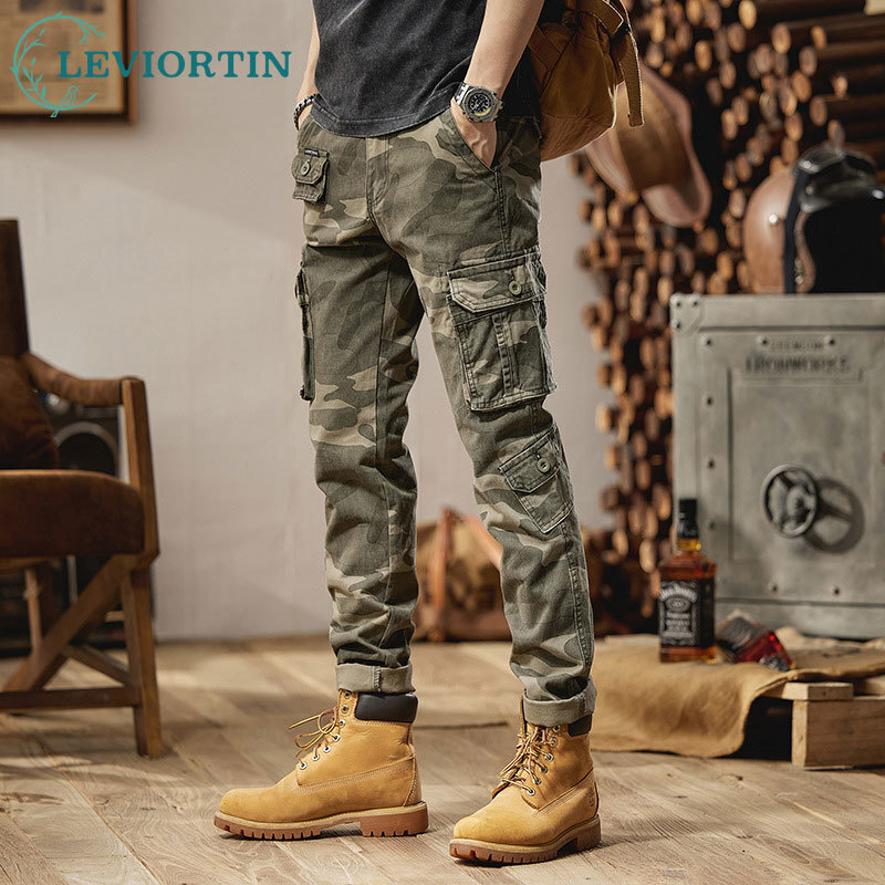 2025 Four Seasons Men's Fashio - Mens Fashion Camo Pants 评论和价格