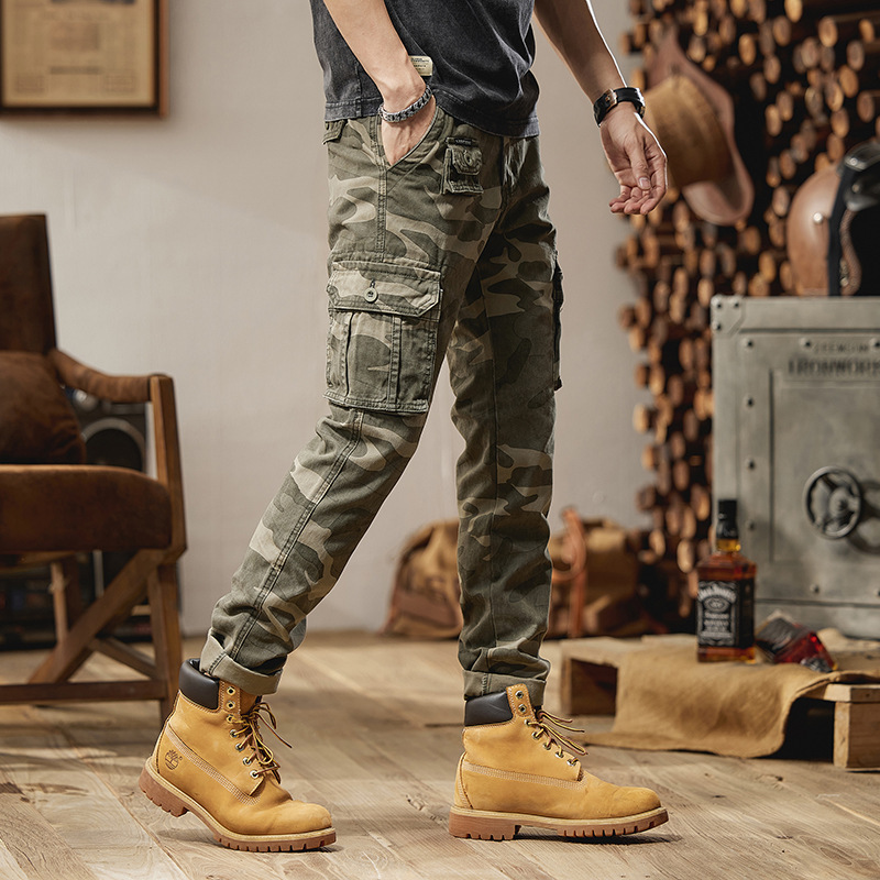 2025 Four Seasons Men's Fashio - Mens Fashion Camo Pants 评论和价格