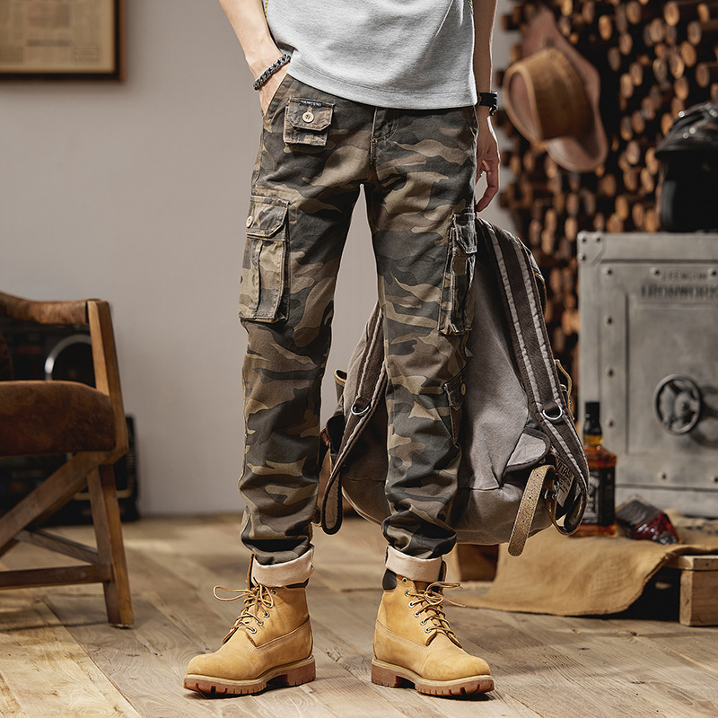 2025 Four Seasons Men's Fashio - Mens Fashion Camo Pants 评论和价格