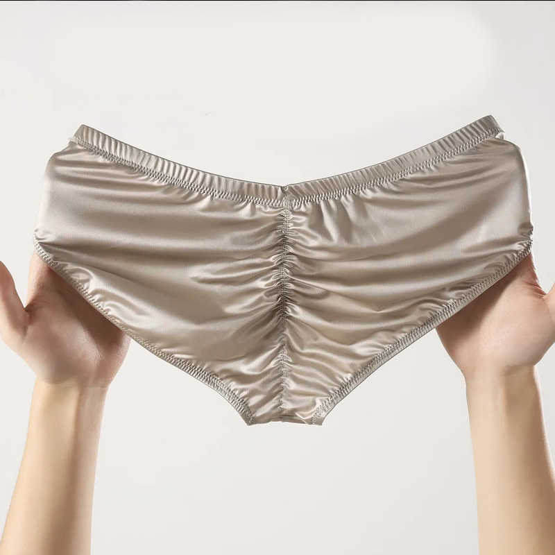 4pcs Mens Briefs Shinny Satin  - Men'S Fashion Underwear 评论和价格