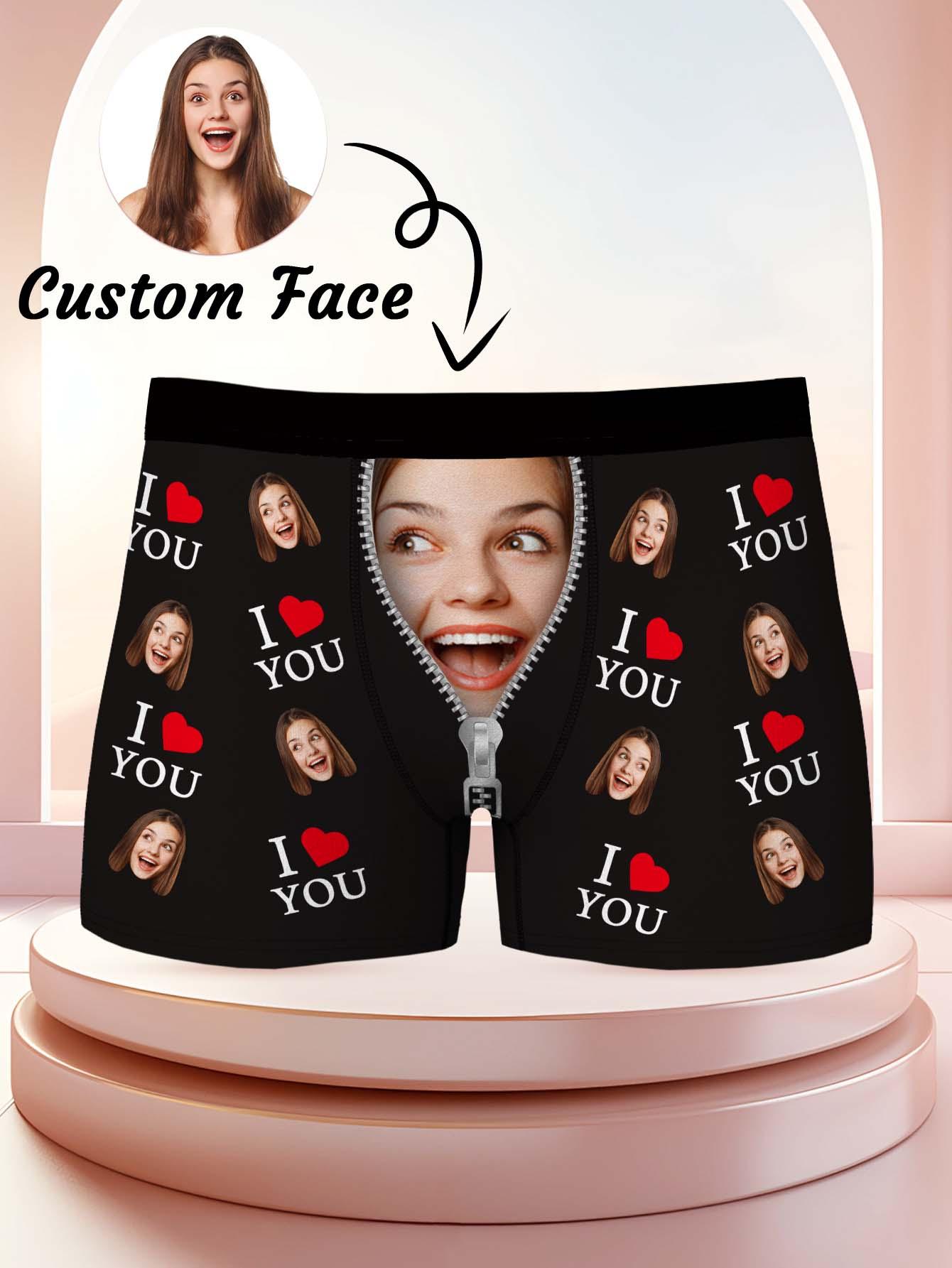 Custom Photo Mens Boxer Briefs - Men'S Fashion Underwear 评论和价格