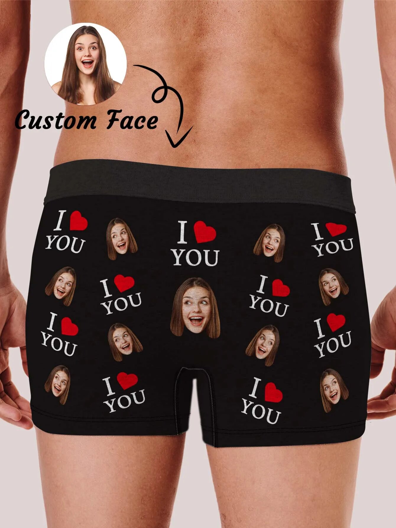 Custom Photo Mens Boxer Briefs - Men'S Fashion Underwear 评论和价格