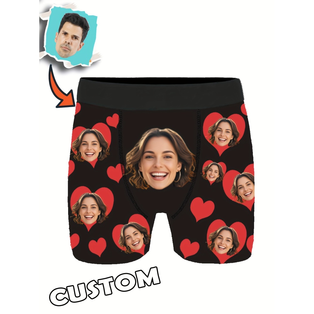 Custom Photo Men Boxer Briefs, - Men'S Fashion Underwear 评论和价格