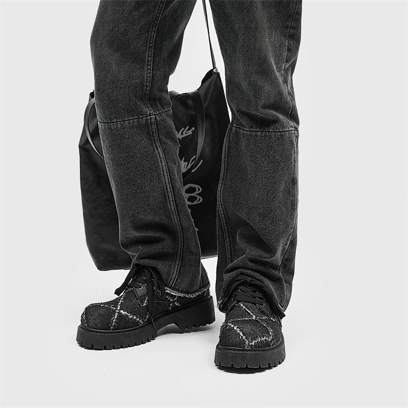 Men's Autumn Stylish Thick Sol - Mens Fashion Denim 评论和价格