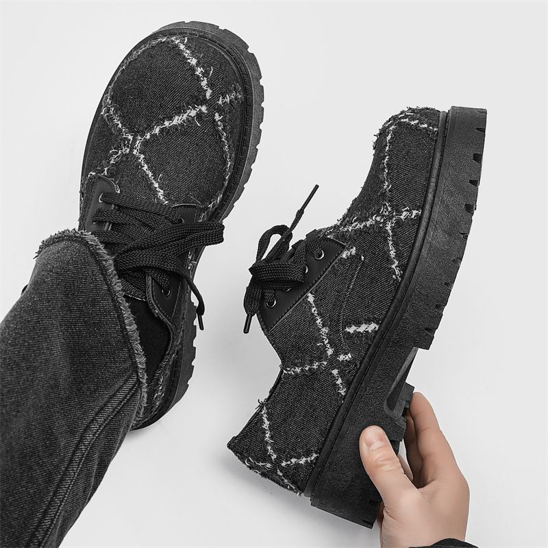 Men's Autumn Stylish Thick Sol - Mens Fashion Denim 评论和价格